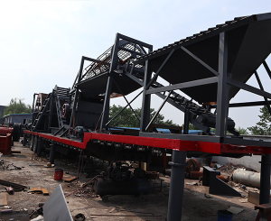 移動(dòng)制砂篩沙